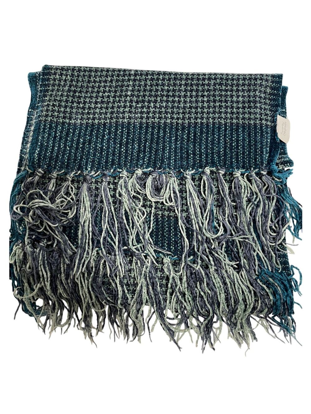 Twenty Degrees Blue Gay Plaid Unisex Scarf